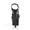 SKY-330 Plateau Sandaletten Lack Schwarz von Pleaser – Ansicht 4