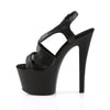 SKY-330 Plateau Sandaletten Schwarz Matt von Pleaser – Ansicht 3