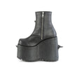 SLAY-77 Plateau Stiefeletten - Schwarz von DemoniaCult – Ansicht 3