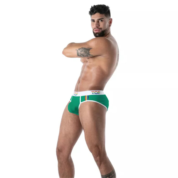 Grüner Pride Joyful-Slip von TOF Paris – Ansicht 5