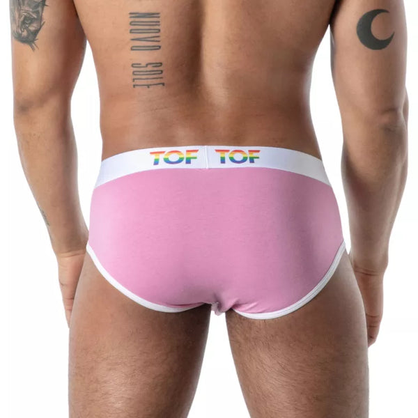 Pinker Pride Joyful-Slip von TOF Paris – Ansicht 3