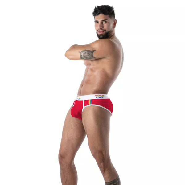 Roter Pride Joyful-Slip von TOF Paris – Ansicht 5