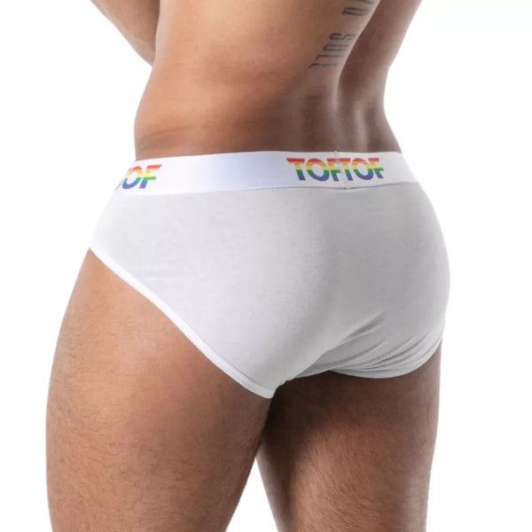 Weißer Pride Joyful-Slip von TOF Paris – Ansicht 3