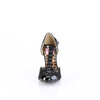 SMITTEN-10 Pumps Schwarz Leo von Pin Up Couture – Ansicht 2