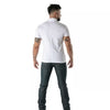 Weißes Premium Polo Shirt aus seidiger Baumwolle von TOF Paris – Ansicht 3