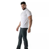 Weißes Premium Polo Shirt aus seidiger Baumwolle von TOF Paris – Ansicht 4