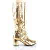 SPECTACUL-300SQ Stiefel Gold von Bordello – Ansicht 5