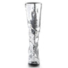 SPECTACUL-300SQ Stiefel Silber Glitzer von Bordello – Ansicht 2