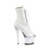 SPECTATOR-1021 Plateau Stiefeletten - Weiß von Pleaser – Ansicht 5