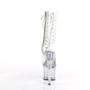 SPECTATOR-1040G Plateau Stiefeletten - Transparent von Pleaser – Ansicht 4