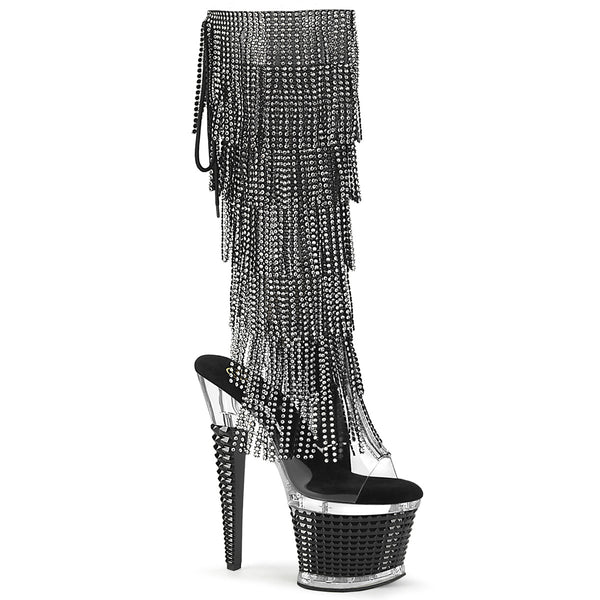 SPECTATOR-2017RSF Plateau Stiefel - Schwarz von Pleaser