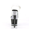 SPECTATOR-708RS Plateau Sandaletten - Transparent von Pleaser – Ansicht 4