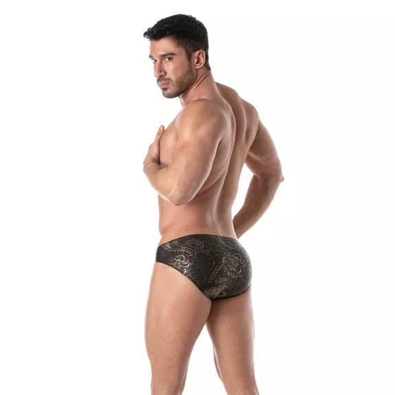 Mini Swim Brief - Sexy, hochgeschnitten & UV-beständig Gold | TOF Paris
