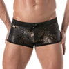 Herren Swim Boxer Gold - Figurschmeichelnd & Chlorresistent, schnelltrocknend | TOF Paris