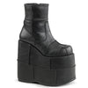 STACK-201 Plateau Stiefeletten Schwarz von DemoniaCult