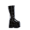 STACK-301 Plateau Stiefel - Lack Schwarz von DemoniaCult – Ansicht 5