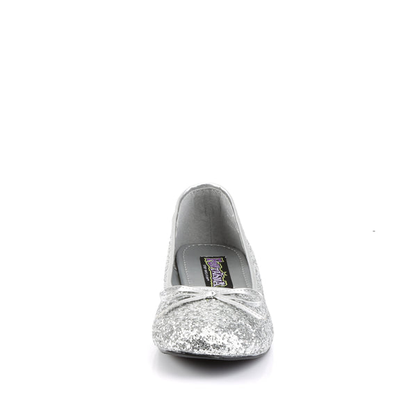 STAR-16G Ballerina Schuhe Silber Glitzer von Funtasma – Ansicht 2