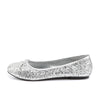 STAR-16G Ballerina Schuhe Silber Glitzer von Funtasma – Ansicht 3