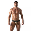 Stringless Thong mit Glitzer-Beutel & Push-up-Effekt - Gold | TOF Paris