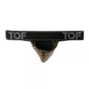 Stringless Thong mit Glitzer-Beutel & Push-up-Effekt - Gold | TOF Paris