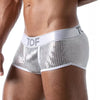 Silberne Star-Boxershorts von TOF Paris – Ansicht 3