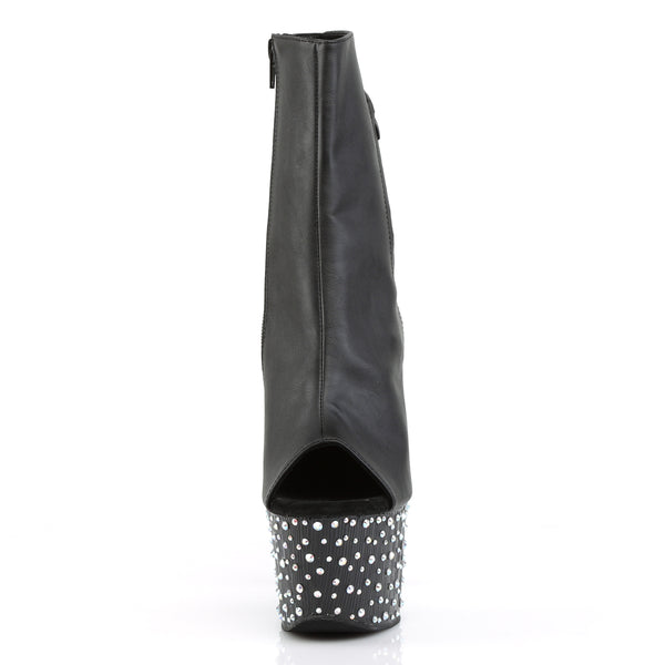 STARDANCE-1018-7 Plateau Stiefeletten - Schwarz von Pleaser – Ansicht 2