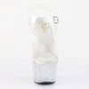 STARDANCE-708 Plateau Sandaletten Transparent von Pleaser – Ansicht 2