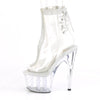 STARDUST-1018C-2RS Plateau Stiefeletten klar/transparent von Pleaser – Ansicht 3