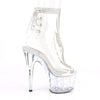 STARDUST-1018C-2RS Plateau Stiefeletten klar/transparent von Pleaser – Ansicht 5