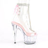 STARDUST-1018C-2RS Plateau Stiefeletten - Pink/Transparent von Pleaser – Ansicht 5