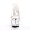 STARDUST-701 Plateau Pantoletten Glitzer von Pleaser – Ansicht 2