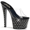 STARDUST-701 Plateau Pantoletten Schwarz von Pleaser
