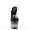 STARDUST-708T Plateau Sandaletten - Schwarz von Pleaser – Ansicht 2