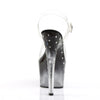 STARDUST-708T Plateau Sandaletten - Schwarz von Pleaser – Ansicht 4