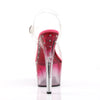 STARDUST-708T Plateau Sandaletten Pink von Pleaser – Ansicht 4