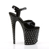 STARDUST-809 Plateau Sandaletten Schwarz von Pleaser – Ansicht 5
