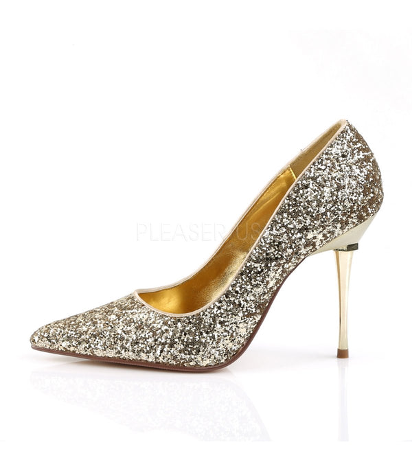 APPEAL-20G Pumps Glitter Gold | Pleaser SALE