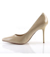 Classique-20 Plateau Pumps Lack Creme EUR 37 | Pleaser SALE