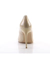 Classique-20 Plateau Pumps Lack Creme EUR 37 | Pleaser SALE