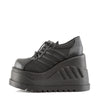 STOMP-08 Plateau Schuhe schwarz von DemoniaCult – Ansicht 3