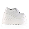 STOMP-08 Plateau Schuhe - Weiss von DemoniaCult – Ansicht 5
