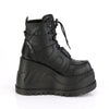 STOMP-13 Plateau Stiefeletten Schwarz von DemoniaCult – Ansicht 5