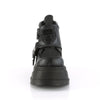 STOMP-15 Plateau Stiefeletten Schwarz von DemoniaCult – Ansicht 2