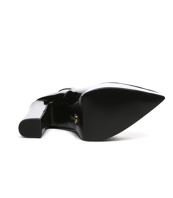 STYLET Plateau Sandaletten Schwarz Lack | Giaro SALE