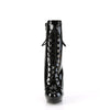 SULTRY-1020 Plateau Stiefeletten - Schwarz von Fabulicious – Ansicht 2