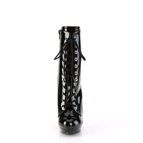 SULTRY-1020 Plateau Stiefeletten - Schwarz von Fabulicious – Ansicht 2