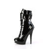 SULTRY-1023 Plateau Stiefeletten - Schwarz von Fabulicious – Ansicht 3