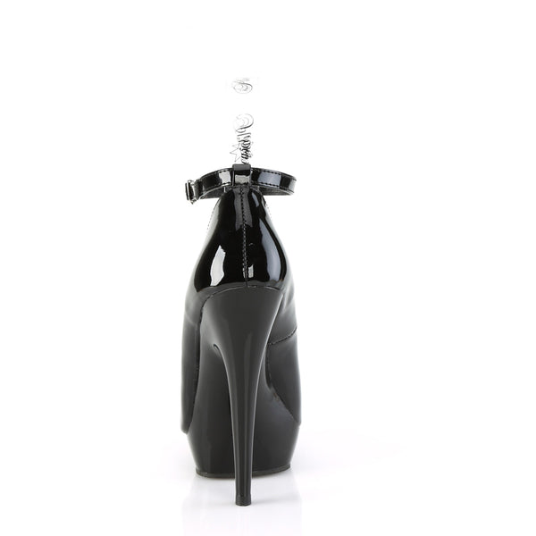 SULTRY-686 Plateau Pumps - Schwarz von Fabulicious – Ansicht 4