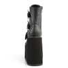 SWING-103 Plateau Stiefeletten Schwarz von DemoniaCult – Ansicht 4