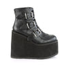 SWING-105 Plateau Stiefeletten schwarz matt von DemoniaCult – Ansicht 5